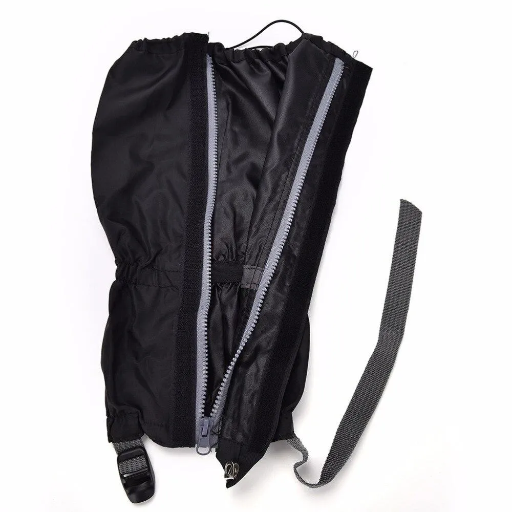 1 Pair Waterproof Windproof Outdoor Hiking Trekking Walking Climbing Hunting Snow Legging Gaiters Travel Kit