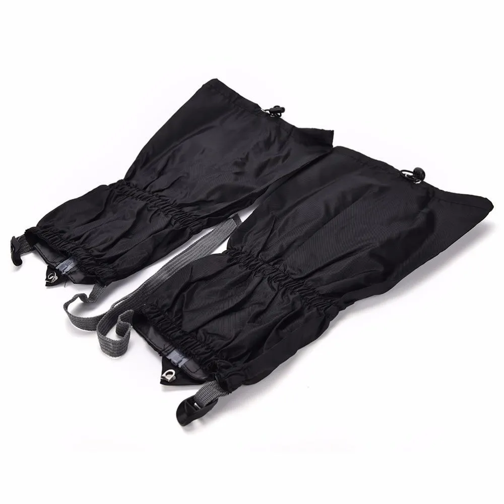1 Pair Waterproof Windproof Outdoor Hiking Trekking Walking Climbing Hunting Snow Legging Gaiters Travel Kit