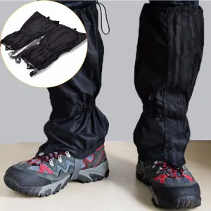 1 Pair Waterproof Windproof Outdoor Hiking Trekking Walking Climbing Hunting Snow Legging Gaiters Travel Kit