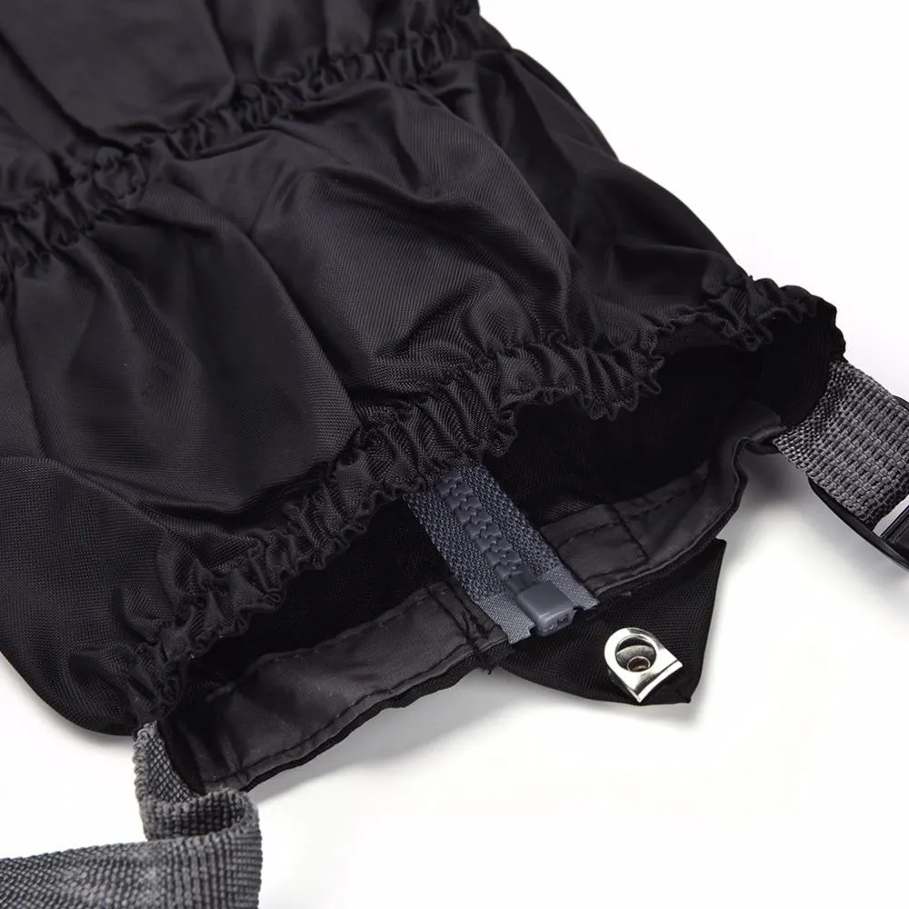1 Pair Waterproof Windproof Outdoor Hiking Trekking Walking Climbing Hunting Snow Legging Gaiters Travel Kit