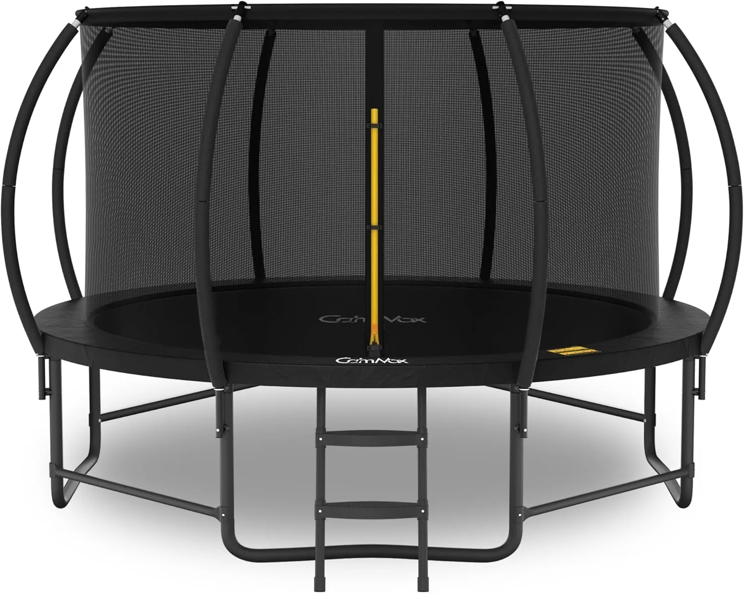 14FT 12FT 10FT 16FT Trampoline with Safety Enclosure, Anti-Rust Coating  ASTM Certified, Heavy-Duty Outdoor Trampoline with Ladder  for Kids & Adults