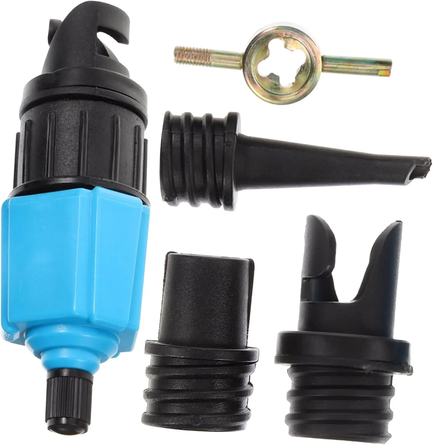 1set Sup Pump Adapter Durable Air Compressor Converter for Paddle Boards Kayaks Inflatables Quality Materials Easy to Install Use Compatible Standard Fittings