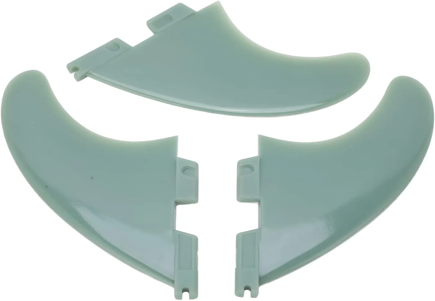 3Pcs Surfboard Fin, Surfboard Tail Fin, Paddle Board Fin Replacement for Long Board, Surfboard and Vertical Paddleboard, Universal Fit, PVC, Fiberglass