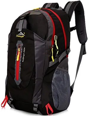 Aidonger Hiking Backpack, Travel Daypacks 14 Inch Laptop Backpack School Backpack (Black)