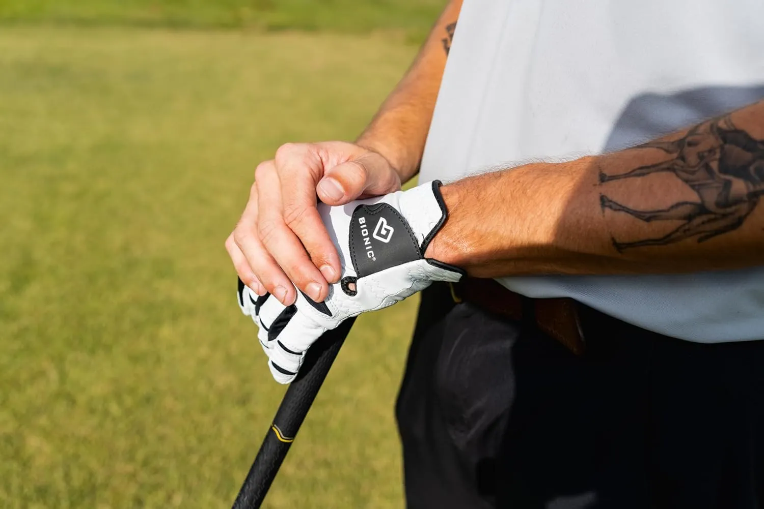 Bionic Men's Stablegrip 1.0 White Golf Glove
