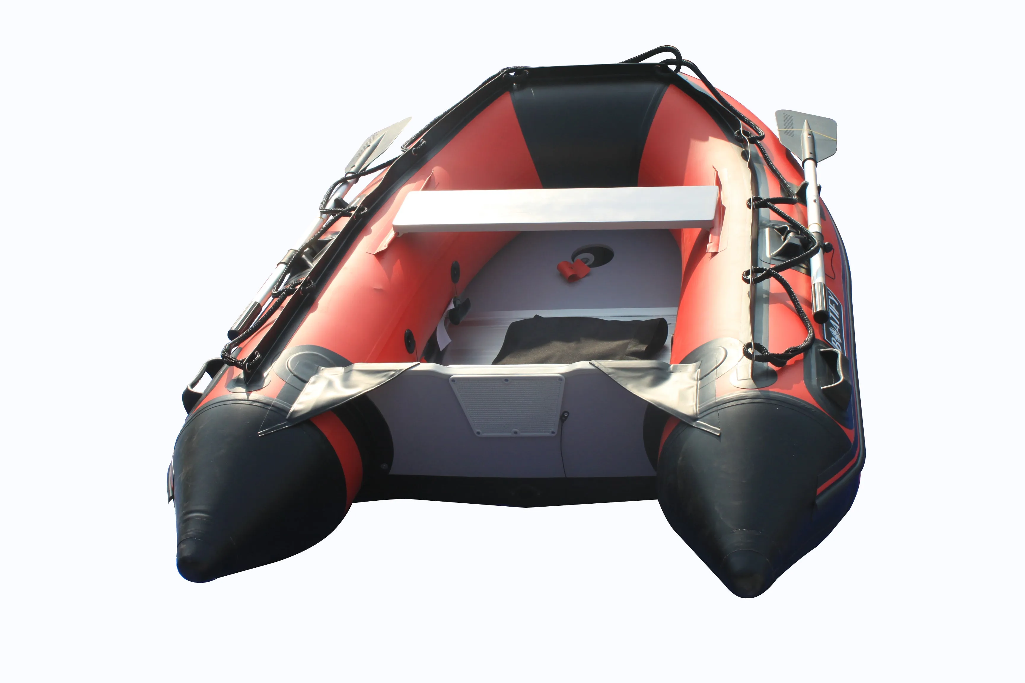Boatify 8.9 ft Inflatable Boat Raft Dinghy Pontoon Boat kayak with Aluminum Floor