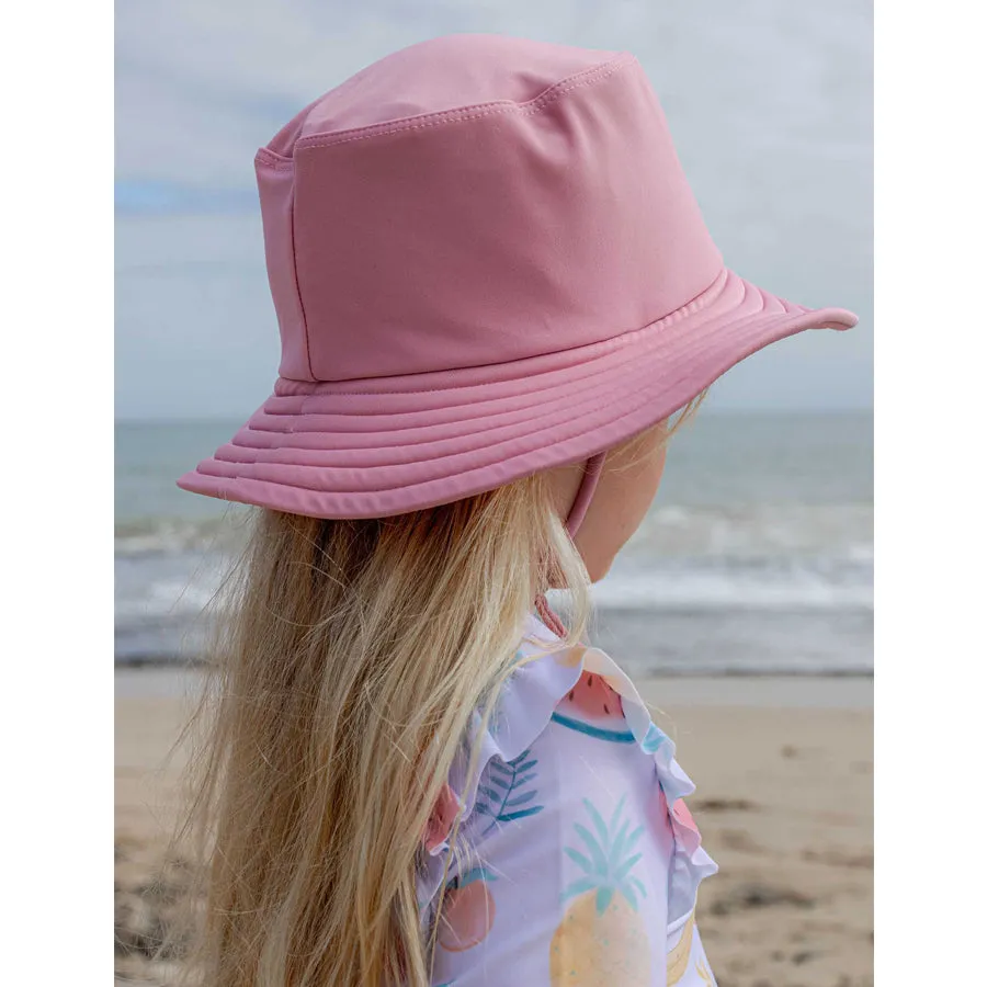 Broad Brim Hat Mother of Pearl