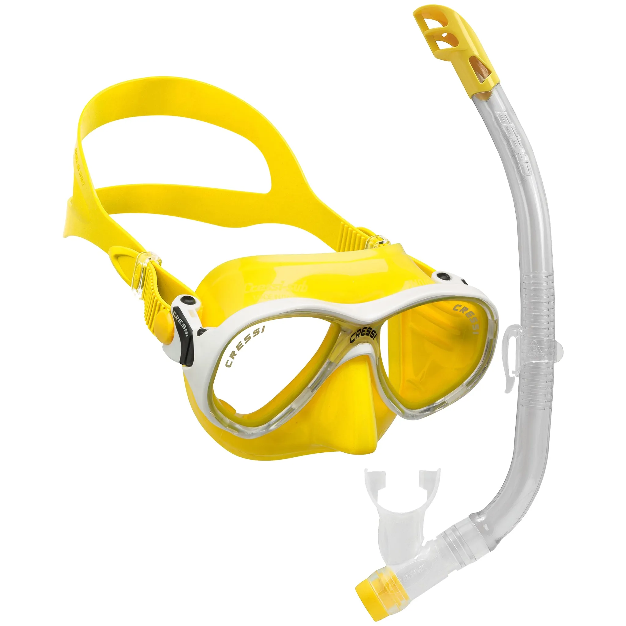 Cressi Marea Junior Mask & Snorkel Set Coloured Silicone