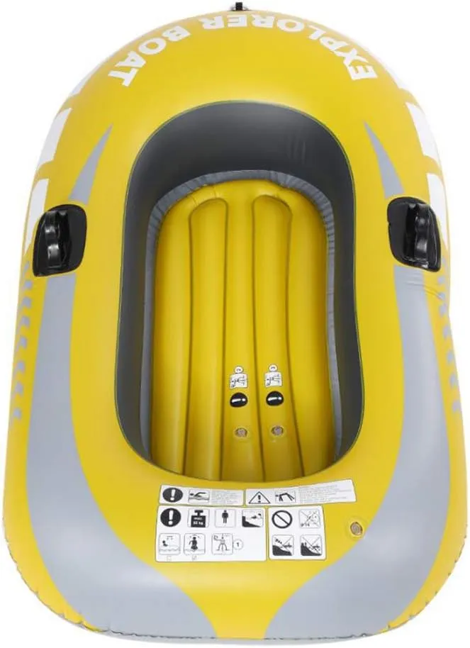 Inflatable Boats for Adults, Inflatable Boat for Kids with Paddles, Kayak Rafts, Inflatable Rafts Inflatable Dinghy Boat