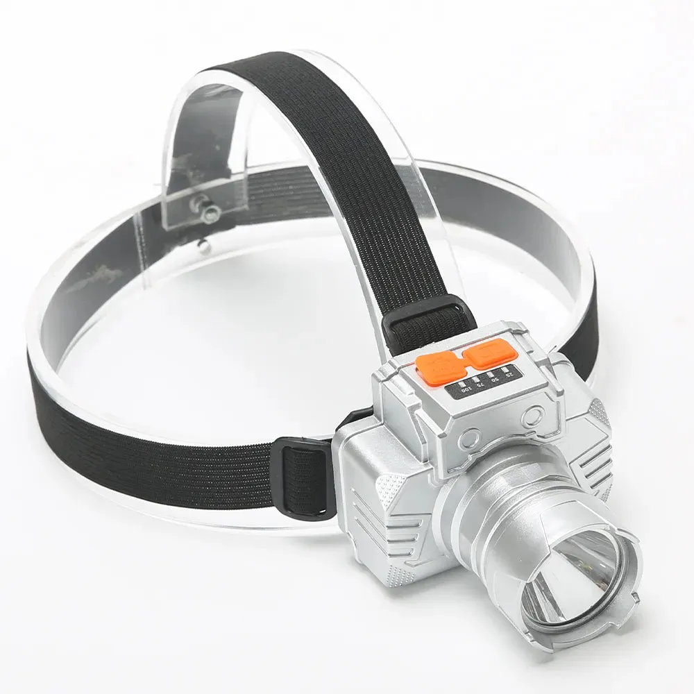 LED Rechargeable Headlights USB Charging 4 Lighting Modes Headlight Long Endurance And High Power Strong Light Miner's Lamp