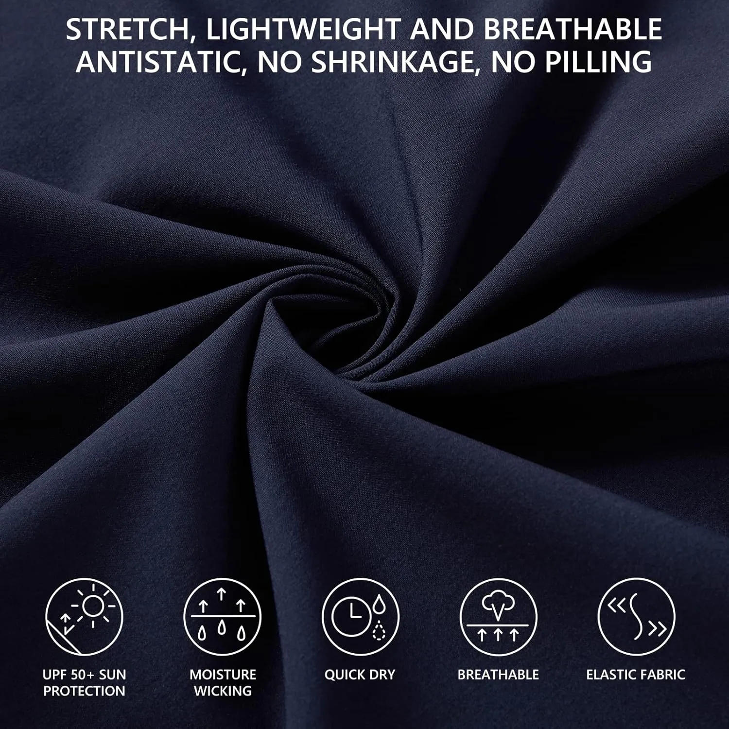 Lightbare Womens UPF 50  Tank Dress with Pockets Detachable Shorts Drawstring Waist Quick Dry for Hiking Camping Outdoors