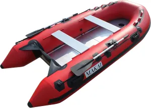 Makai 11ft Inflatable Boat Raft Dinghy Pontoon Boat with Aluminum Floor