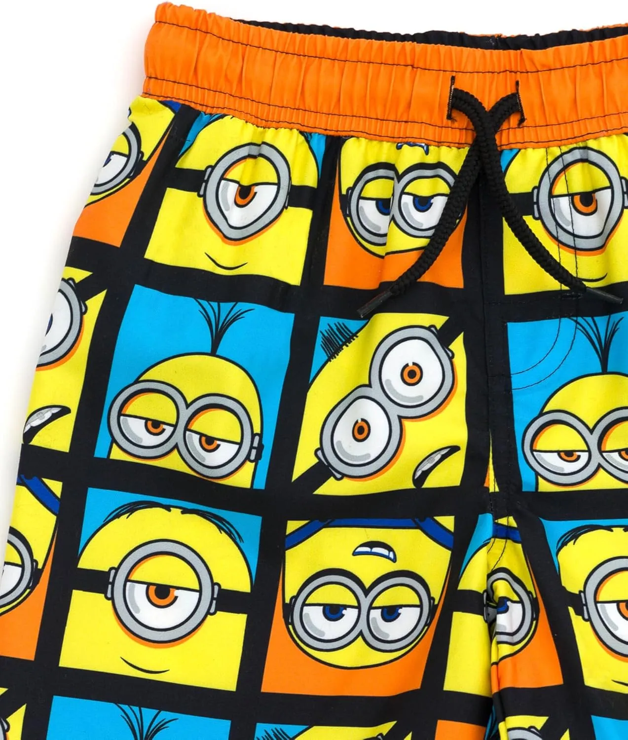 Minions UPF 50  Swim Trunks Bathing Suit Toddler to Big Kid Sizes (2T - 10-12)