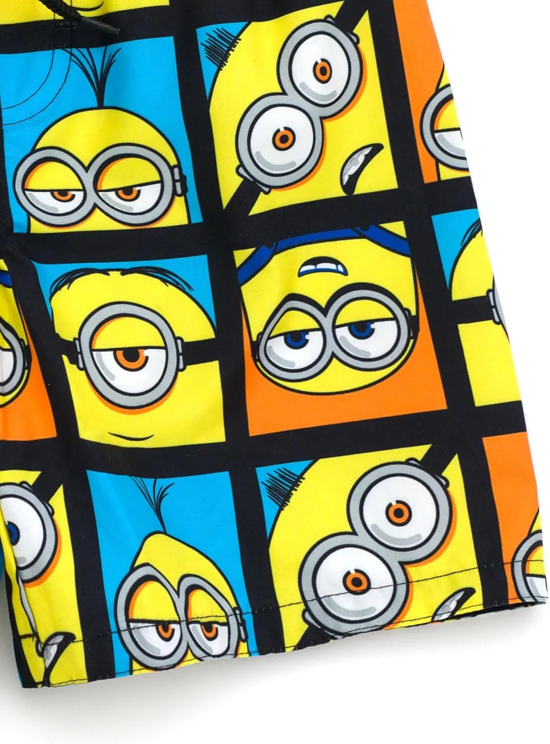 Minions UPF 50  Swim Trunks Bathing Suit Toddler to Big Kid Sizes (2T - 10-12)