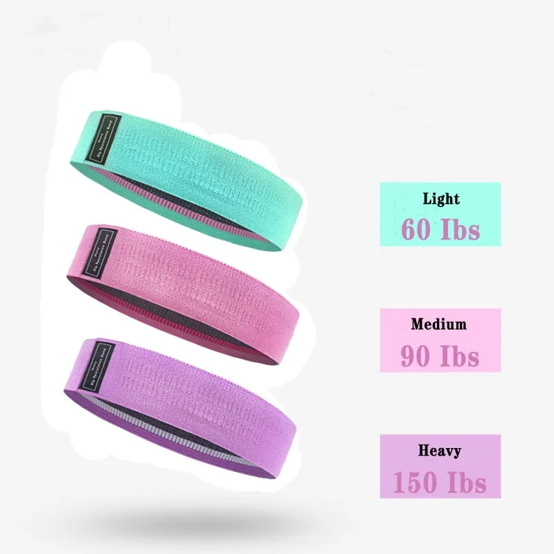 Resistance Bands Set Workout Rubber Elastic Sport Booty Band Fitness Equipment For Yoga Gym Training Fabric Bandas Elasticas