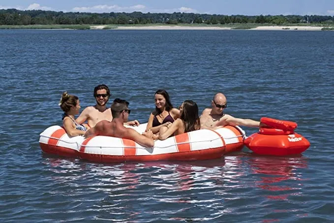 Solstice Super Chill 6 Person Island Tube Raft